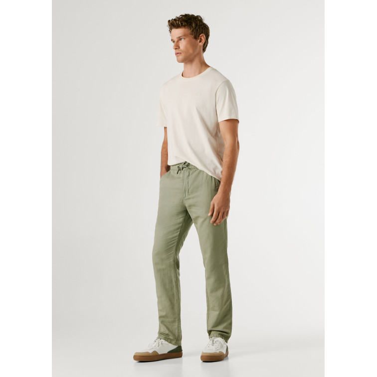 PANTALÓN HOMBRE  PEPE JEANS PULL ON COMFORT CHINO LINEN