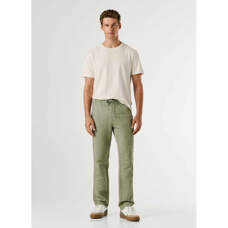 PANTALÓN HOMBRE  PEPE JEANS PULL ON COMFORT CHINO LINEN