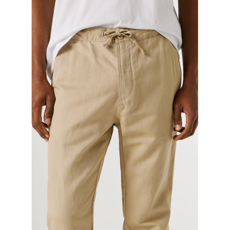 PANTALÓN HOMBRE  PEPE JEANS PULL ON COMFORT CHINO LINEN