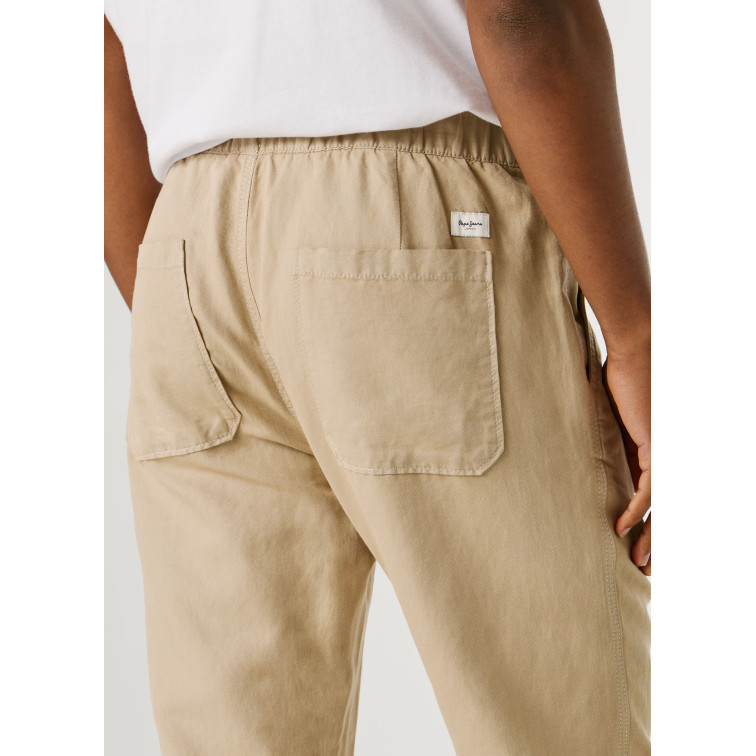 PANTALÓN HOMBRE  PEPE JEANS PULL ON COMFORT CHINO LINEN