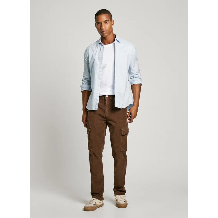PANTALÓN DE PANA HOMBRE PEPE JEANS TIPO CARGO FIT SLIM