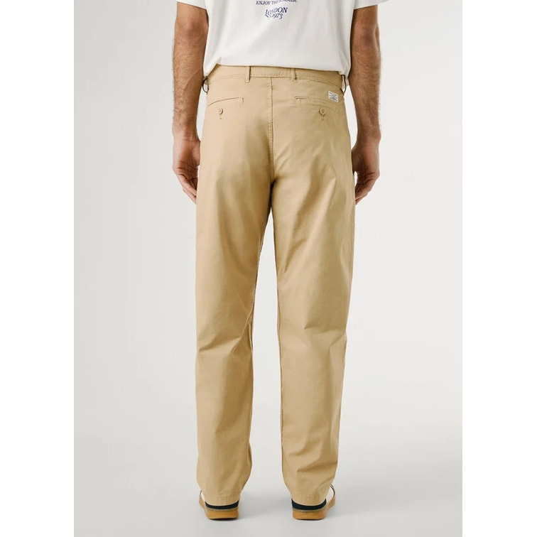 PANTALÓN HOMBRE  PEPE JEANS RELAXED PLEATED POPLIN PANT
