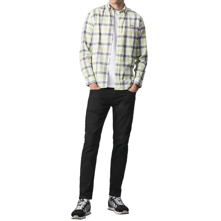 CAMISA DE CUADROS EN FRANELA HOMBRE PEPE JEANS PEMBROKE