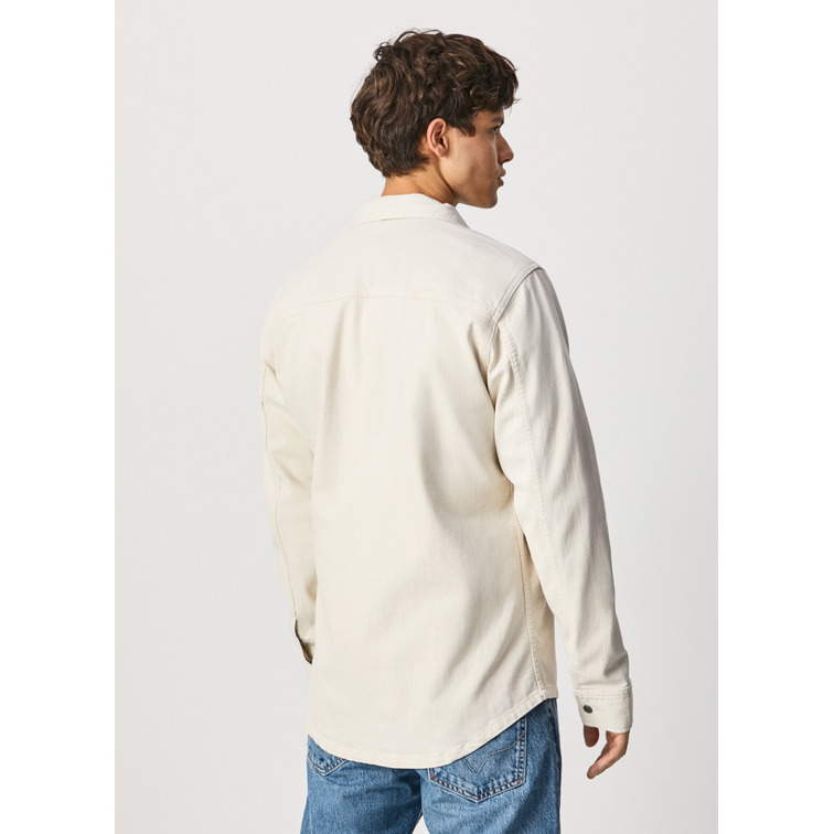 CAMISA HOMBRE  PEPE JEANS DAVE NATURAL