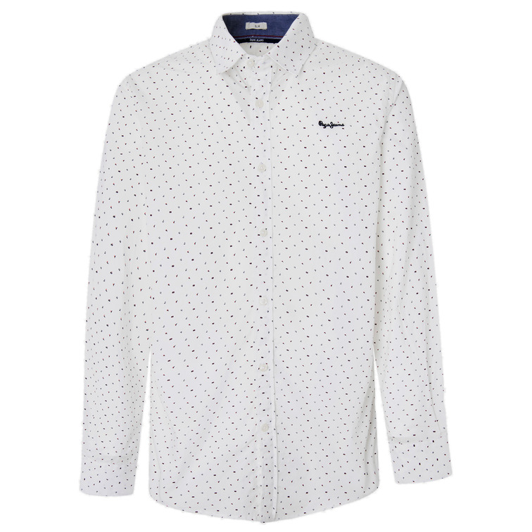 CAMISA ESTAMPADA DE ALGODÓN HOMBRE PEPE JEANS FORMBY