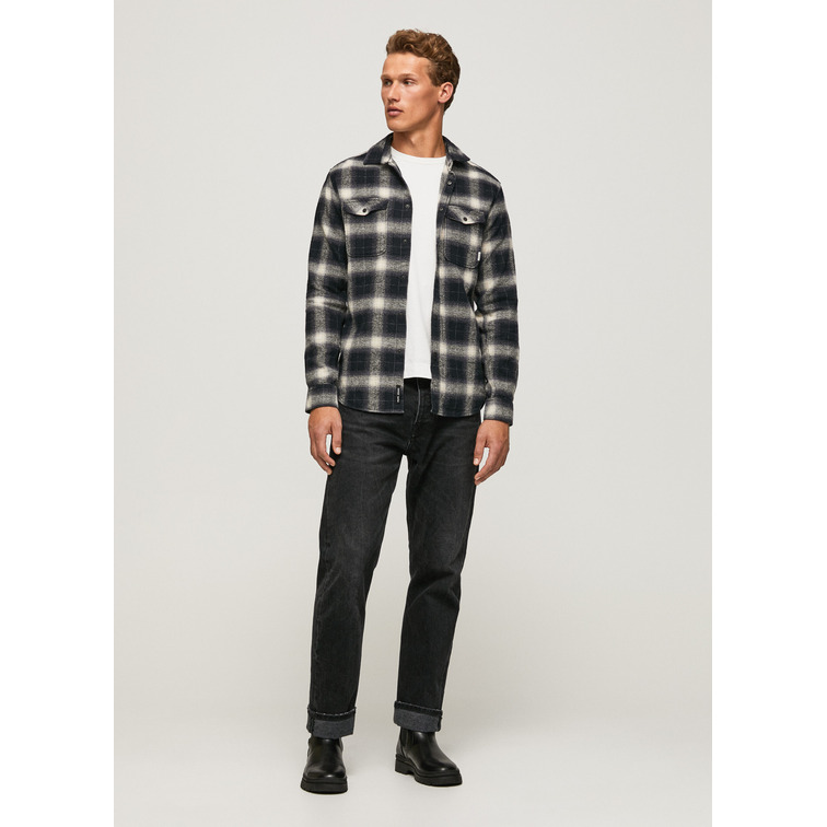 CAMISA DE FRANELA A CUADROS HOMBRE PEPE JEANS FREDERICK