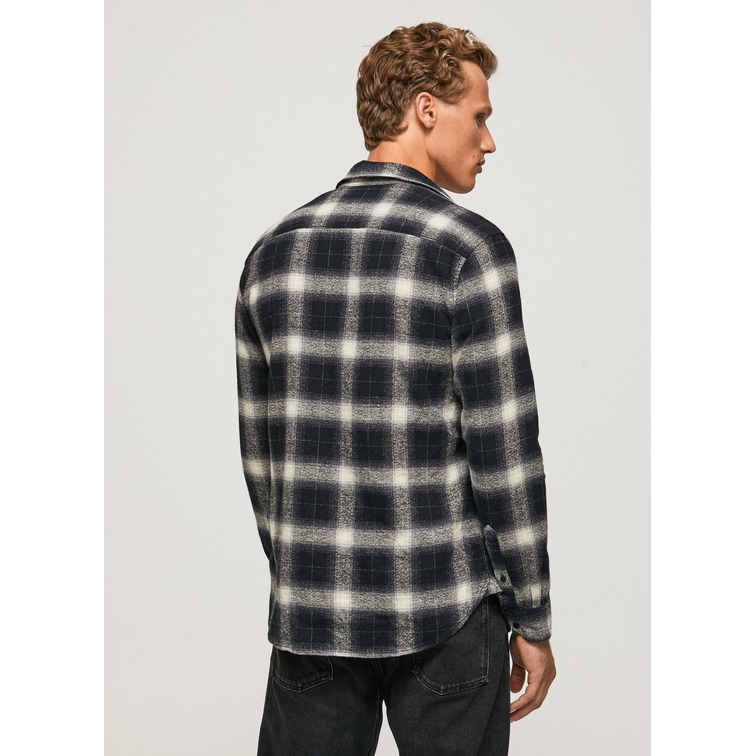 CAMISA DE FRANELA A CUADROS HOMBRE PEPE JEANS FREDERICK