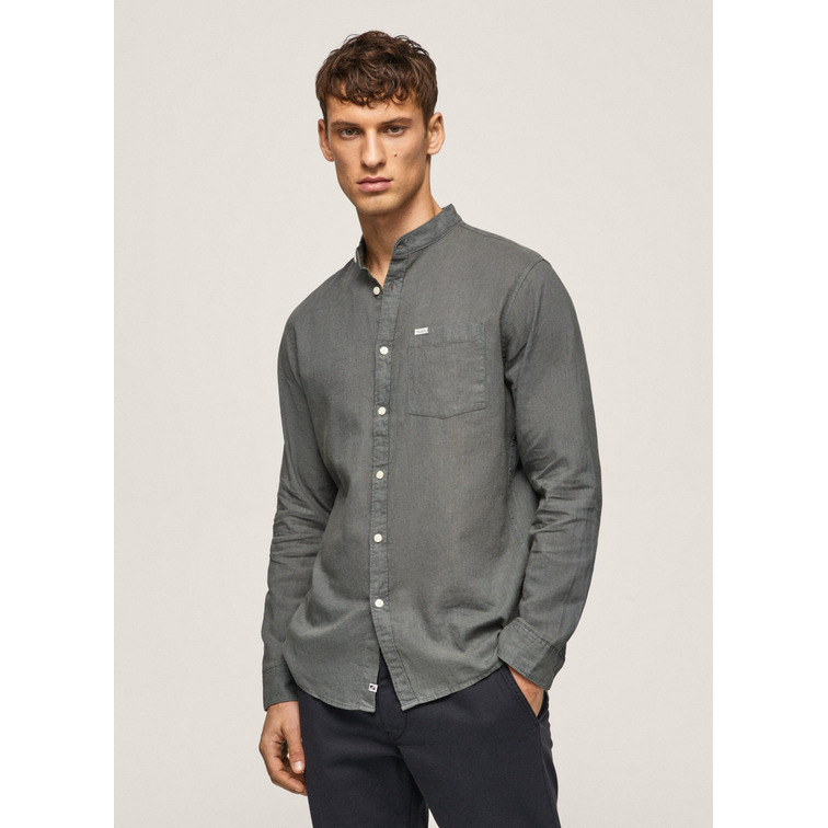 CAMISA EN MEZCLA DE LINO HOMBRE PEPE JEANS LEVENSHULME 