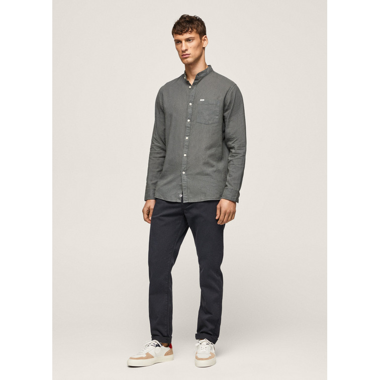CAMISA EN MEZCLA DE LINO HOMBRE PEPE JEANS LEVENSHULME 