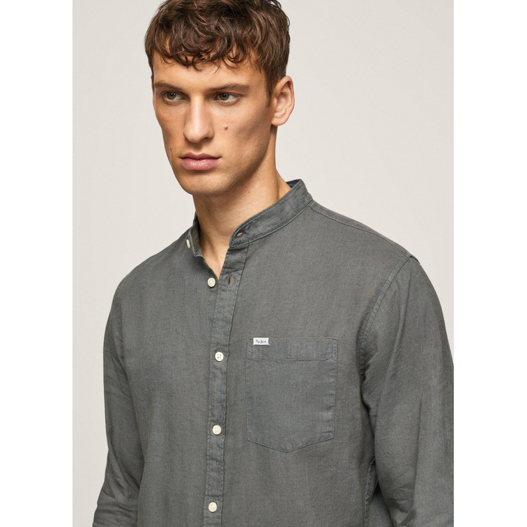 CAMISA EN MEZCLA DE LINO HOMBRE PEPE JEANS LEVENSHULME 