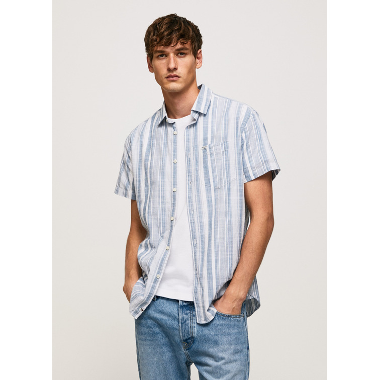 CAMISA RAYAS HOMBRE PEPE JEANS LUTHER
