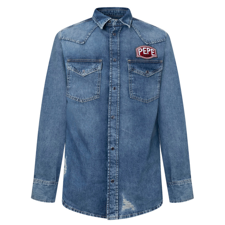 CAMISA DENIM HOMBRE PEPE JEANS NOAH