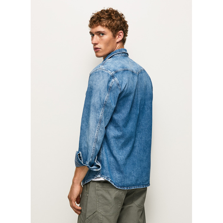 CAMISA DENIM HOMBRE PEPE JEANS NOAH
