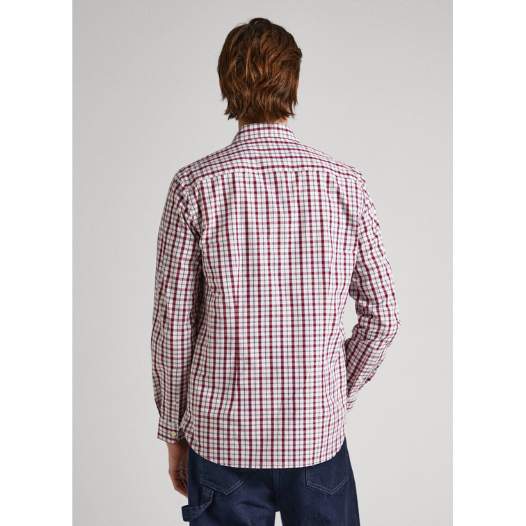 CAMISA POPELÍN CUADROS HOMBRE PEPE JEANS CUNNINGHAM