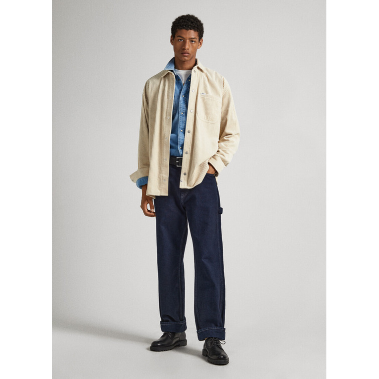 CAMISA PANA FIT OVERSIZED HOMBRE PEPE JEANS DEVON