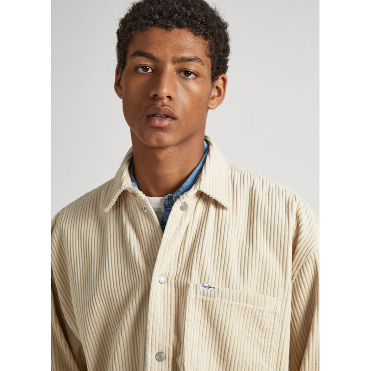 CAMISA PANA FIT OVERSIZED HOMBRE PEPE JEANS DEVON