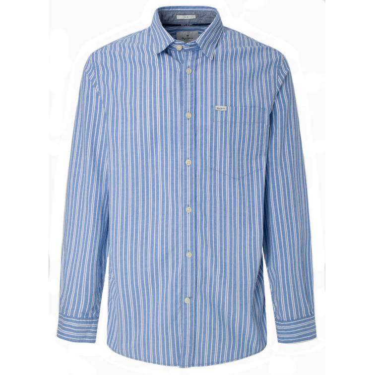 CAMISA POPELÍN RAYAS HOMBRE PEPE JEANS CASTLE