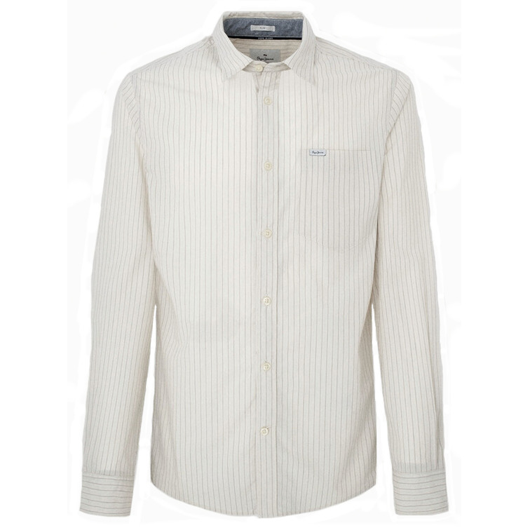 CAMISA POPELÍN RAYAS BENGALA HOMBRE PEPE JEANS CEDAR