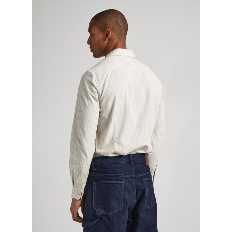 CAMISA POPELÍN RAYAS BENGALA HOMBRE PEPE JEANS CEDAR