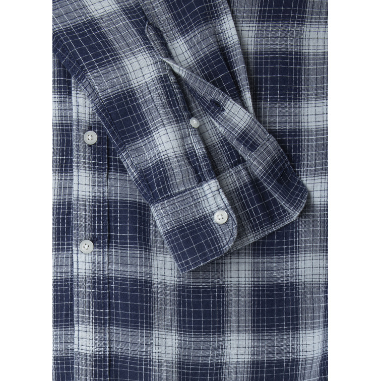 CAMISA ALGODÓN ÍNDIGO CUADROS HOMBRE PEPE JEANS CLAUDE