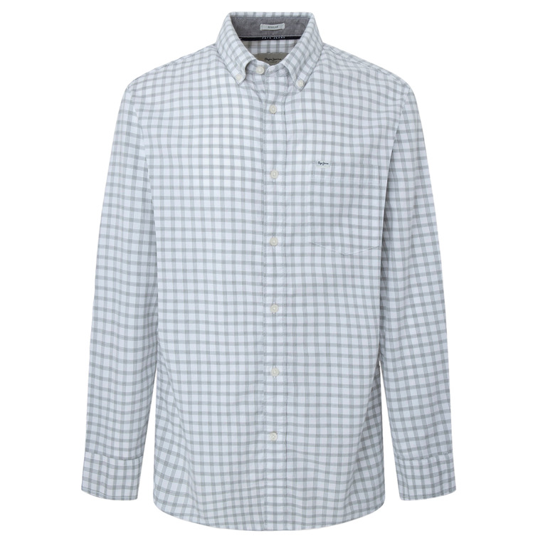 CAMISA FRANELA CUADROS FIT REGULAR HOMBRE PEPE JEANS