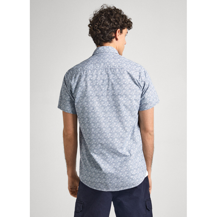 CAMISA POPELÍN ESTAMPADA FIT REGULAR HOMBRE PEPE JEANS