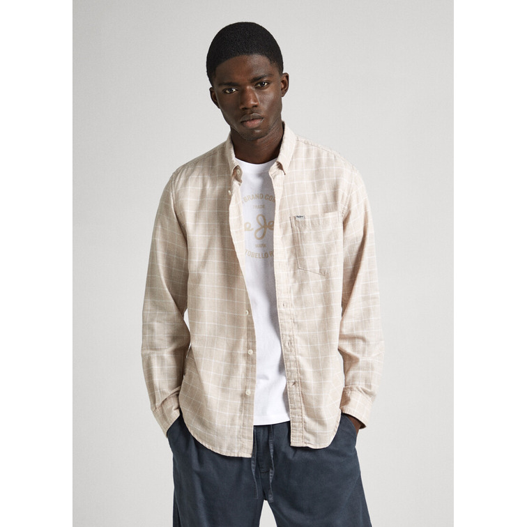 CAMISA CUADROS FIT REGULAR HOMBRE PEPE JEANS