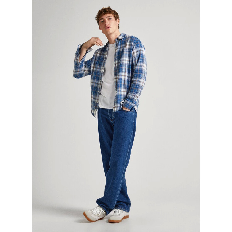 CAMISA CUADROS FIT REGULAR HOMBRE PEPE JEANS