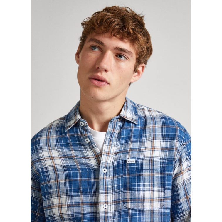 CAMISA CUADROS FIT REGULAR HOMBRE PEPE JEANS