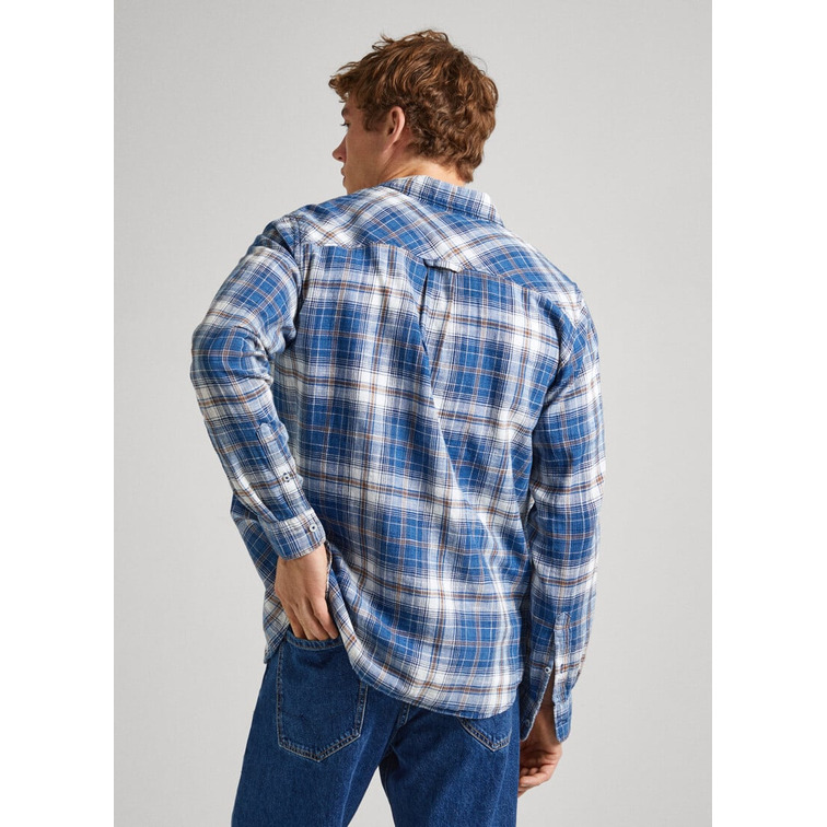 CAMISA CUADROS FIT REGULAR HOMBRE PEPE JEANS