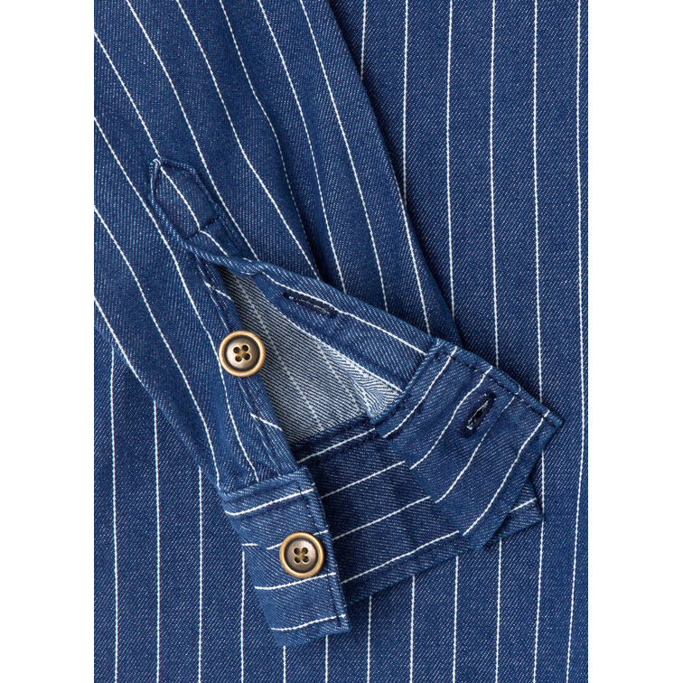 CAMISA DENIM RAYAS WORKER HOMBRE PEPE JEANS