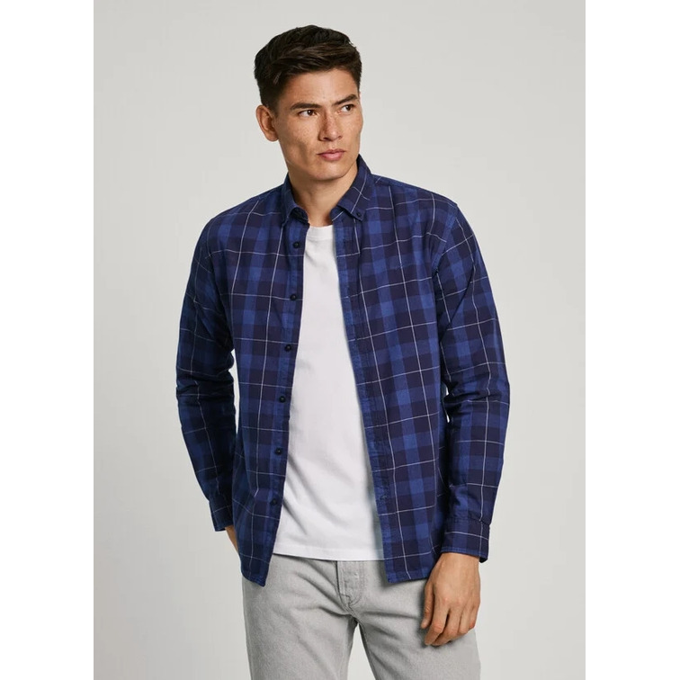 CAMISA DE CUADROS FIT REGULAR HOMBRE PEPE JEANS