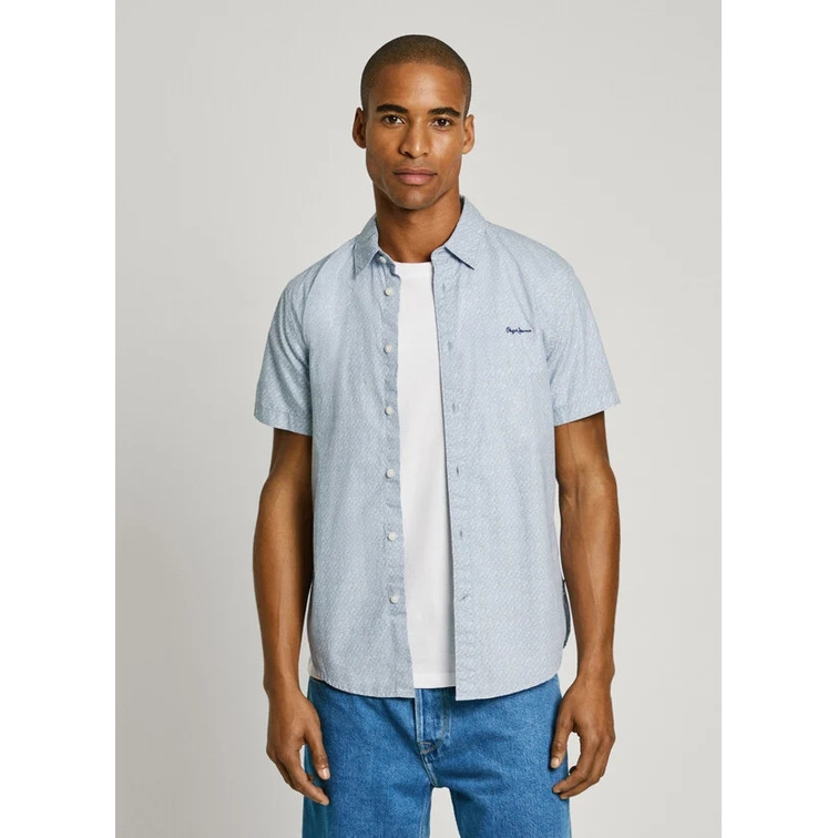 CAMISA MANGA CORTA HOMBRE PEPE JEANS ESTAMPADA FIT REGULAR