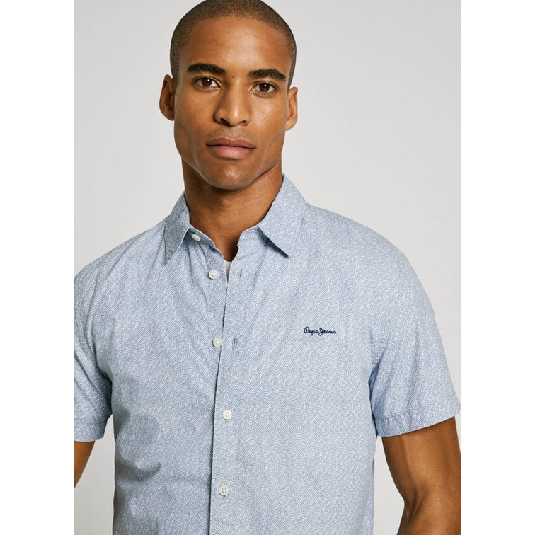 CAMISA MANGA CORTA HOMBRE PEPE JEANS ESTAMPADA FIT REGULAR