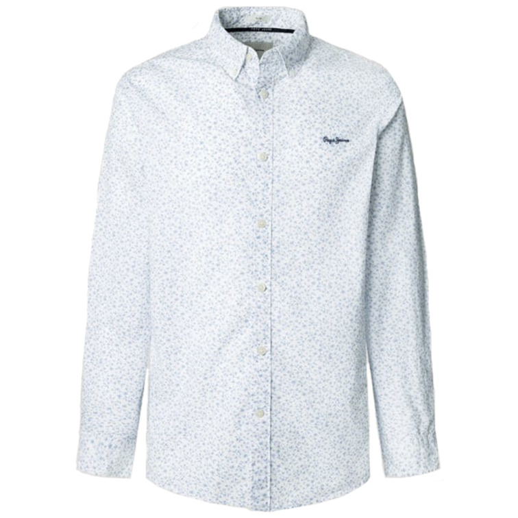 CAMISA POPELIN HOMBRE PEPE JEANS ESTAMPADA FIT REGULAR