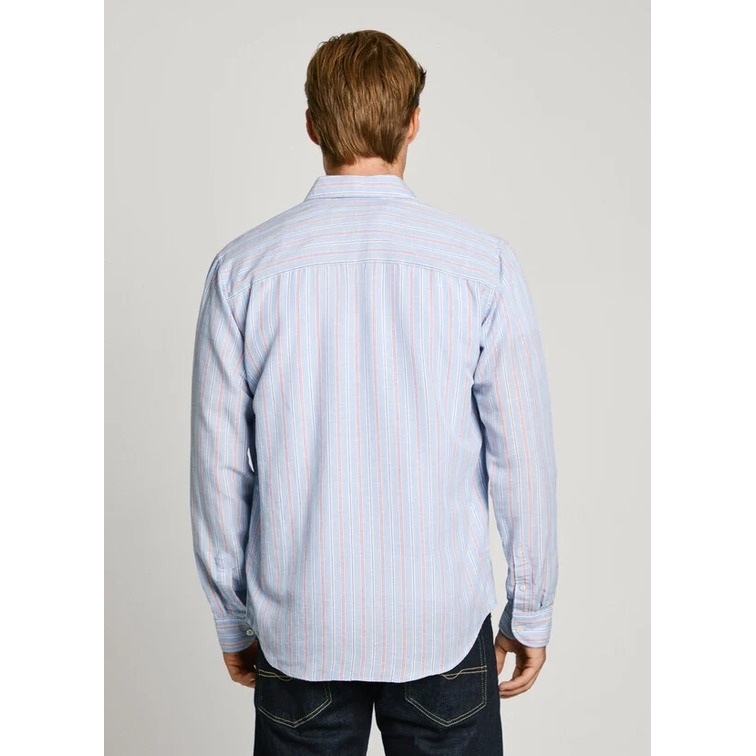 CAMISA POPELÍN HOMBRE PEPE JEANS A RAYAS FIT REGULAR
