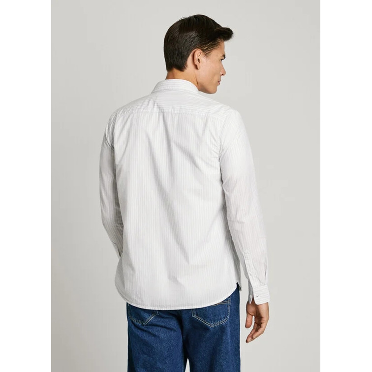CAMISA POPELÍN HOMBRE PEPE JEANS A RAYAS FIT SLIM