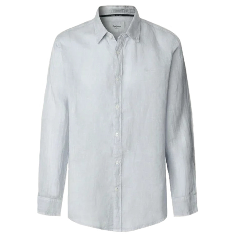 CAMISA HOMBRE PEPE JEANS LOGO BORDADO FIT REGULAR