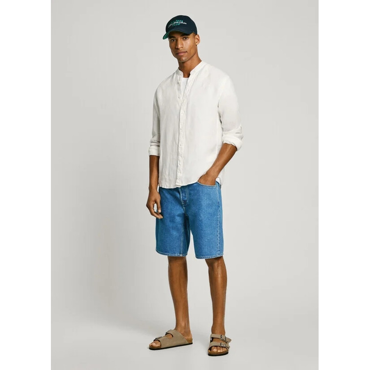CAMISA HOMBRE PEPE JEANS CUELLO MAO FIT REGULAR