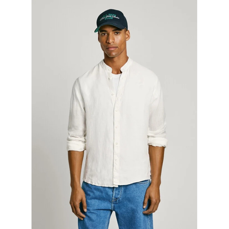 CAMISA HOMBRE PEPE JEANS CUELLO MAO FIT REGULAR