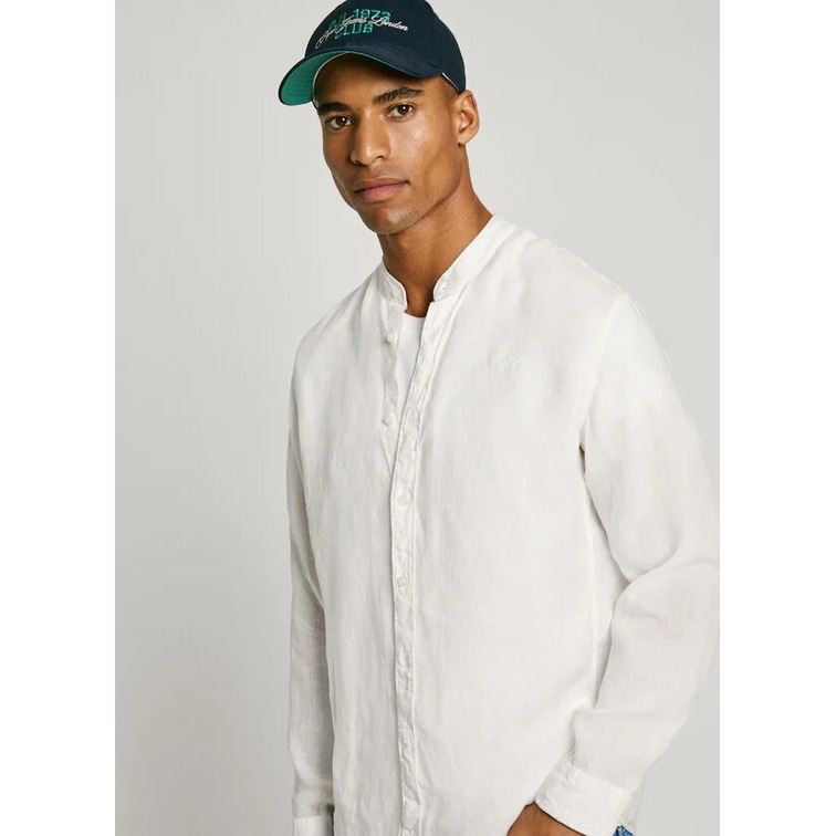 CAMISA HOMBRE PEPE JEANS CUELLO MAO FIT REGULAR