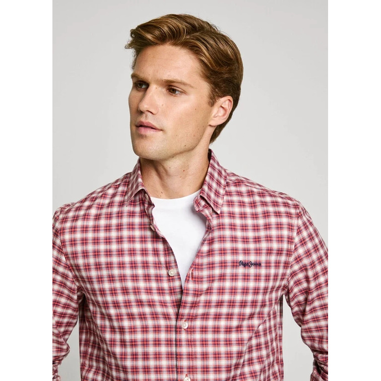 CAMISA A CUADROS HOMBRE PEPE JEANS FIT REGULAR