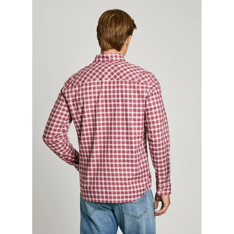 CAMISA A CUADROS HOMBRE PEPE JEANS FIT REGULAR