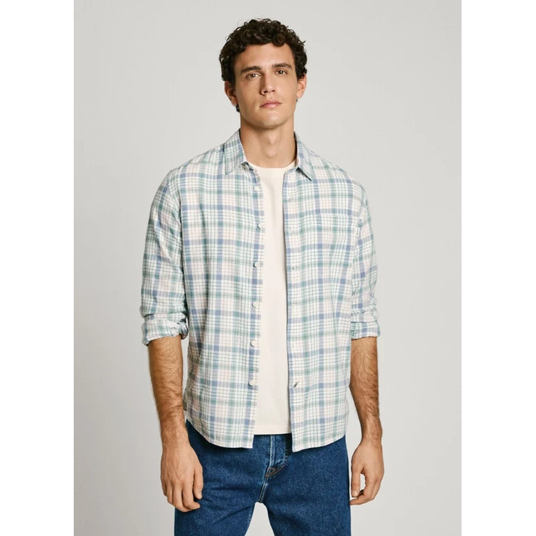 CAMISA DE CUADROS HOMBRE PEPE JEANS FIT REGULAR