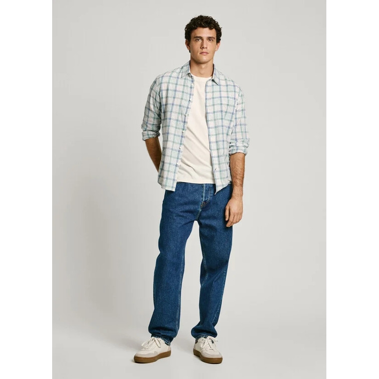 CAMISA DE CUADROS HOMBRE PEPE JEANS FIT REGULAR