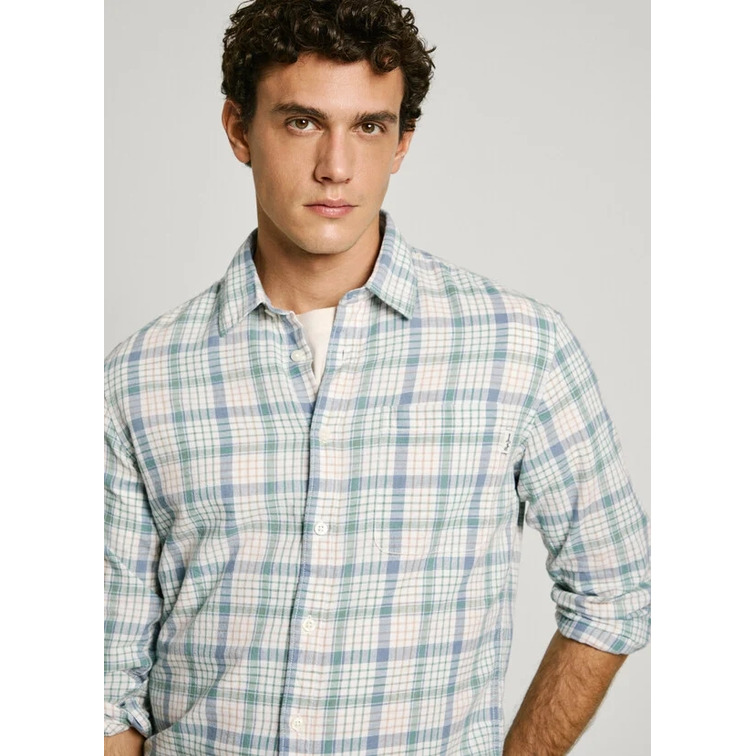 CAMISA DE CUADROS HOMBRE PEPE JEANS FIT REGULAR