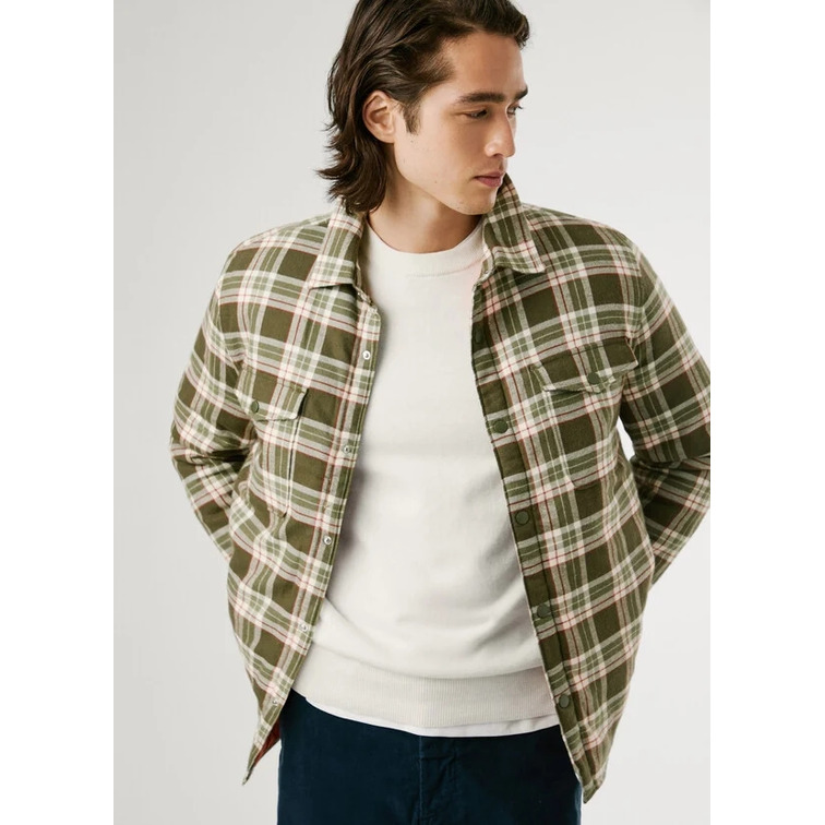 CAMISA DE CUADROS HOMBRE PEPE JEANS FIT REGULAR