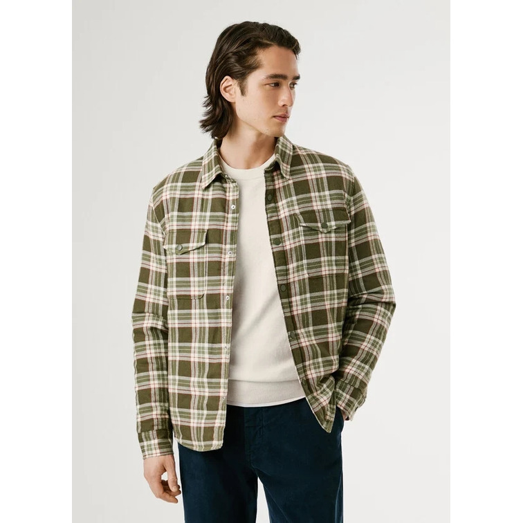 CAMISA DE CUADROS HOMBRE PEPE JEANS FIT REGULAR