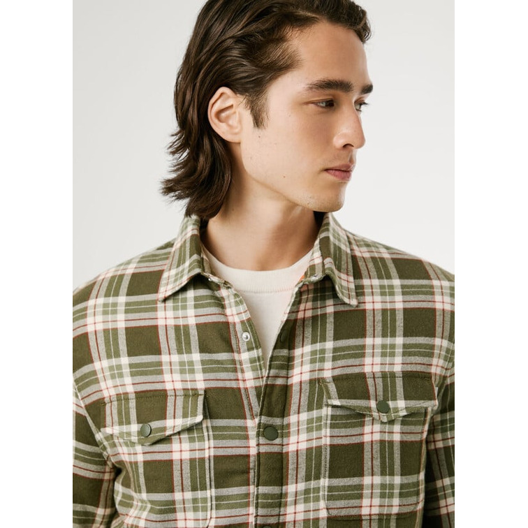 CAMISA DE CUADROS HOMBRE PEPE JEANS FIT REGULAR