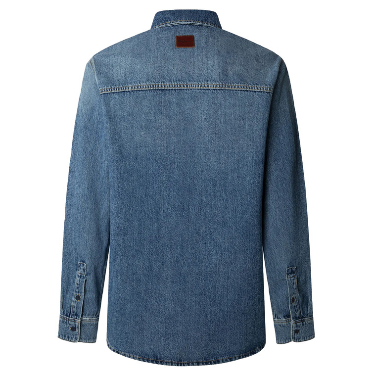 CAMISA HOMBRE  PEPE JEANS RELAXED SHIRT WESTON FS DUSK B